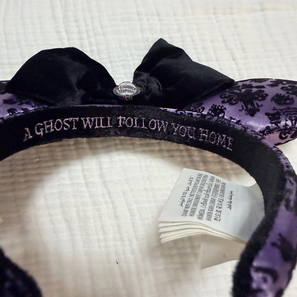 🖤💜 Disney Haunted Mansion Dress, Ears & Purse Set – Excellent Condition 💜🖤 - Picture 10 of 12